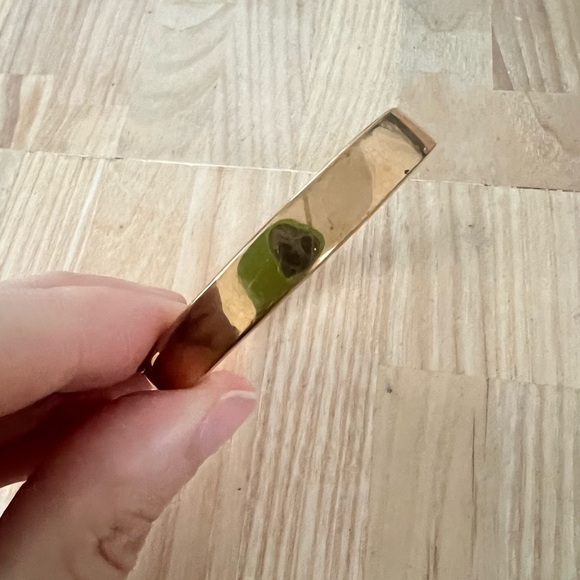 Kate spade New York rose gold tone hinged fashion cuff bracelet - Picture 7 of 12